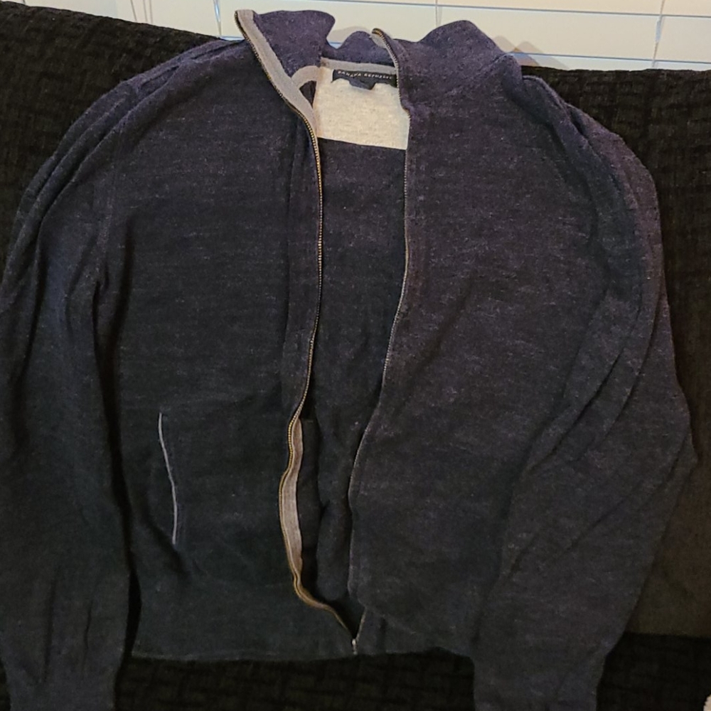 Banana Republic Zip Up Sweater